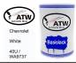 Preview: Chevrolet, White, 40U / WA9737: 500ml Lackdose, von ATW Autoteile West.
